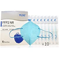 YUXI Mascarillas FFP2 Homologadas- 10 Unidades- Multicolor- CE1463 EN 149:2001 + A1:2009 FFP2 NR